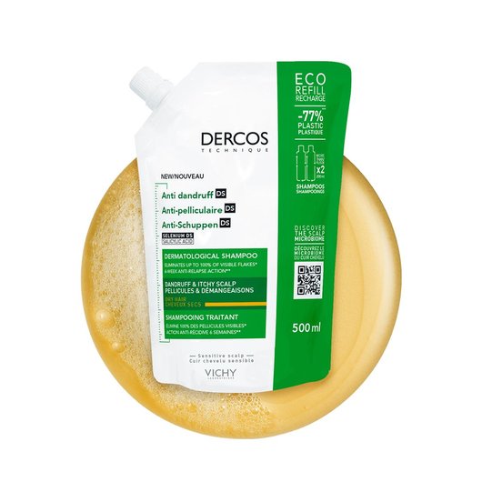 Vichy Dercos Anti-roos DS Shampoo voor droog haar