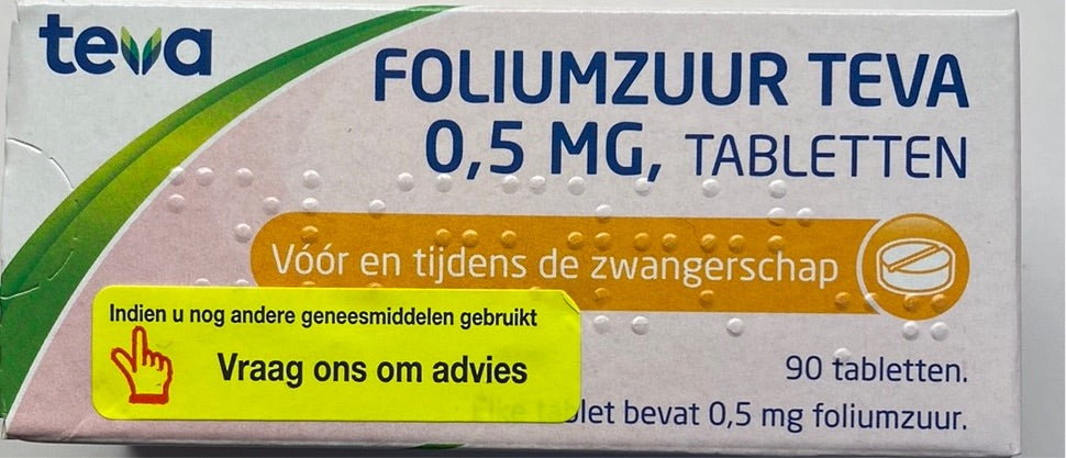 Foliumzuur 0,5mg