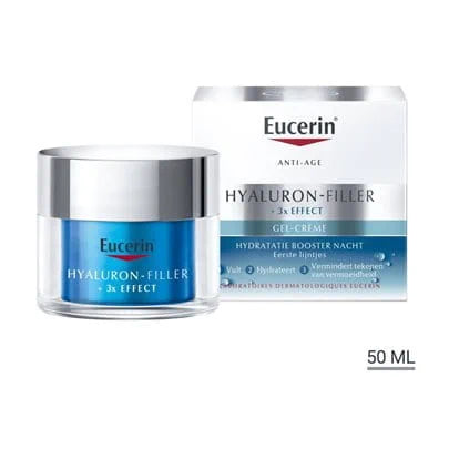 Eucerin Hyaluron-Filler + 3x Hydratatie Booster Nachtcrème