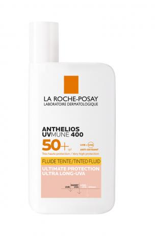 La Roche-Posay Anthelios UVMune 400 Onzichtbare Fluide SPF50, Getint
