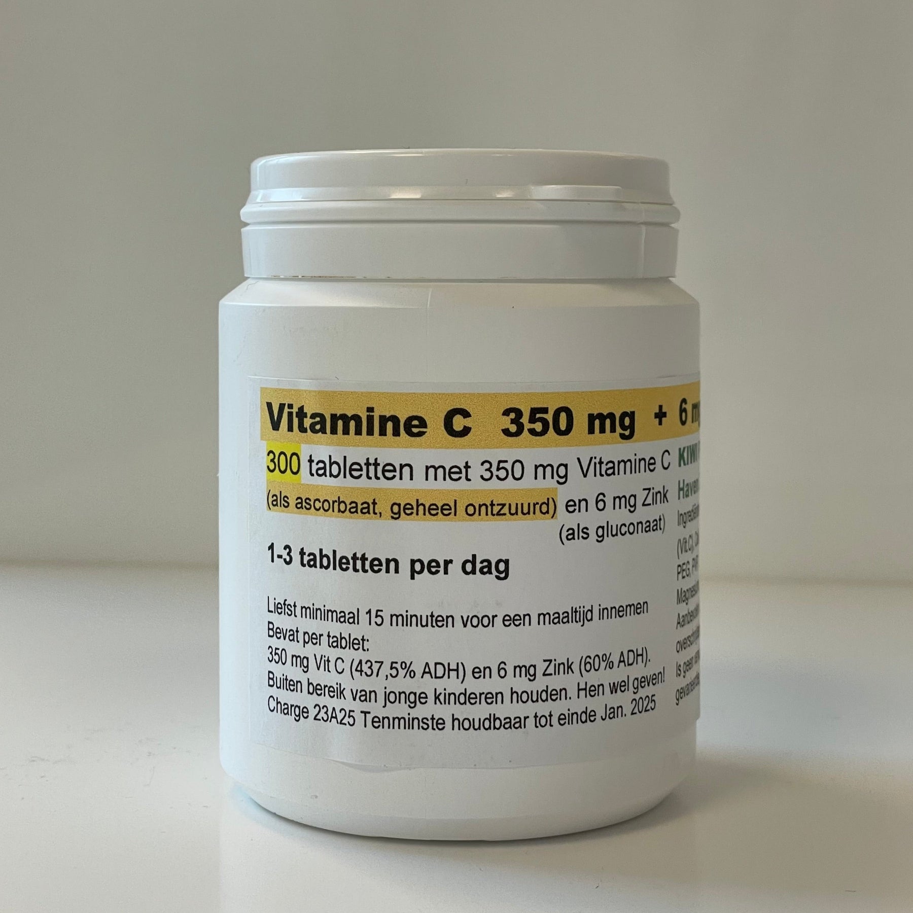 Vitamine C 350mg + Zink 6mg
