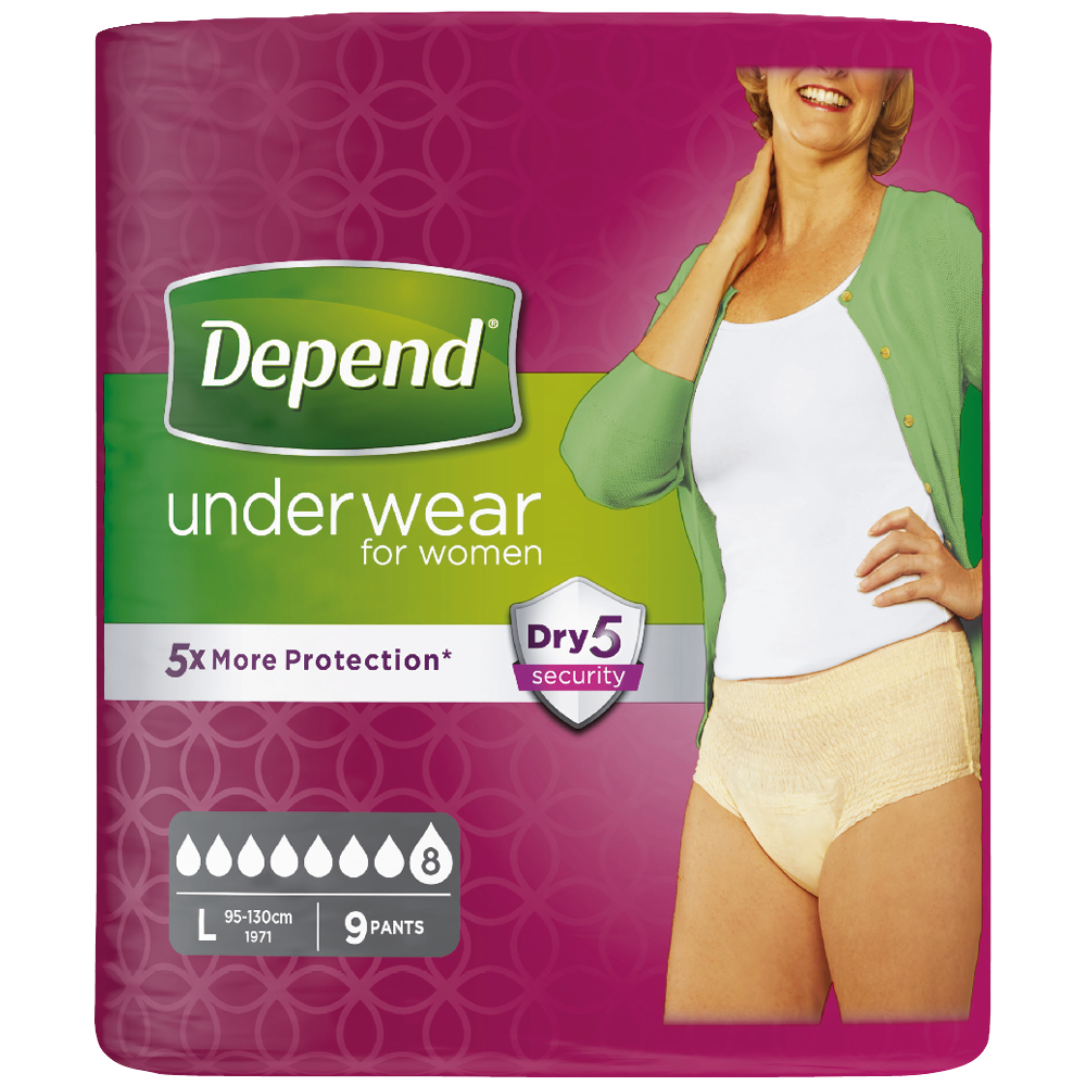 Depend Pants voor vrouwen Super