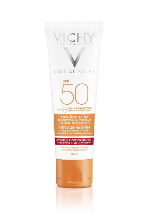 Vichy Capital Soleil Anti-aging 3-in-1 Antioxidante verzorging spf50