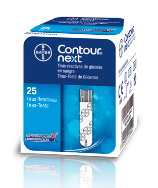 Bayer Contour Next 25 teststrips