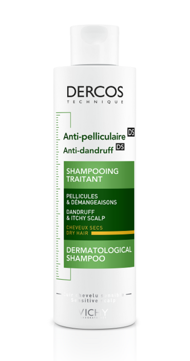 Vichy Dercos Anti-roos DS Shampoo voor droog haar