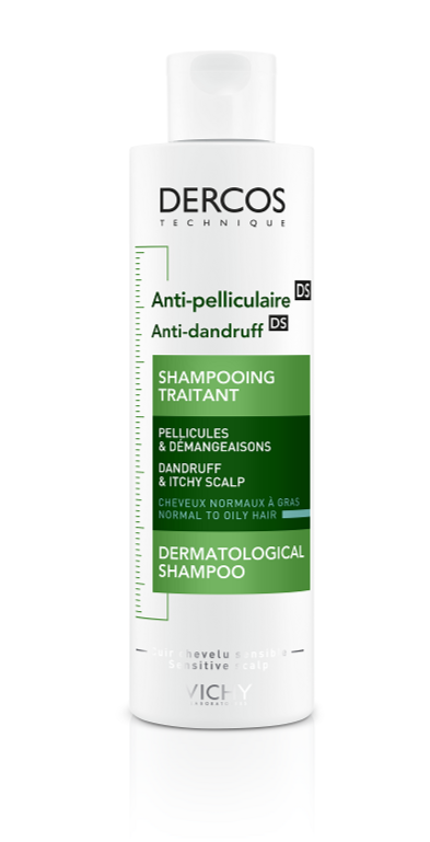 Nieuwe verpakking: Dercos Anti-roos shampoo voor normaal tot vet haar