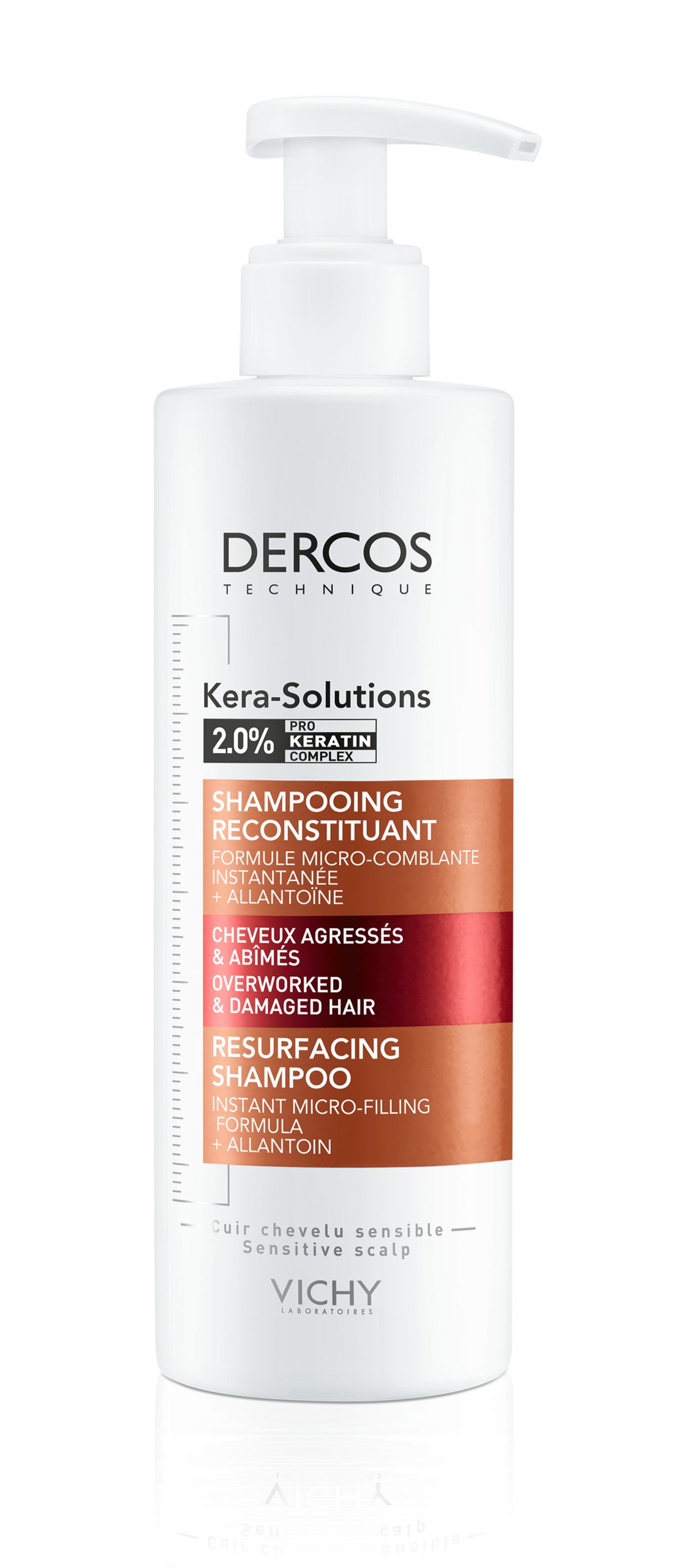 Vichy Dercos Kera-Solutions herstellende shampoo