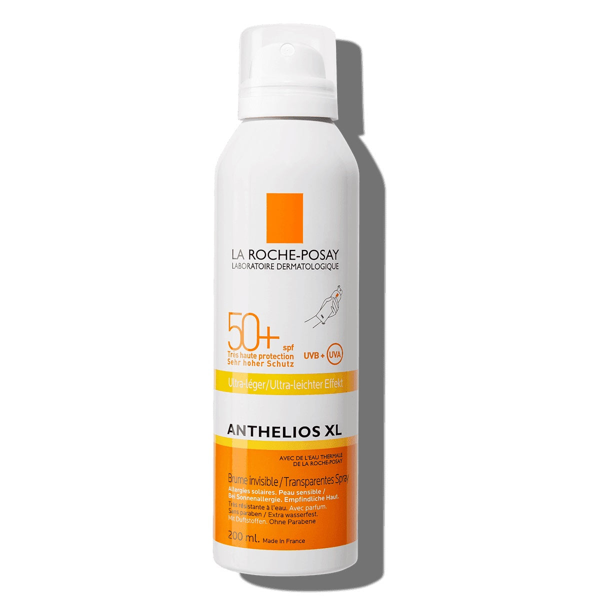 La Roche-Posay Anthelios lichaamsmist spf50+