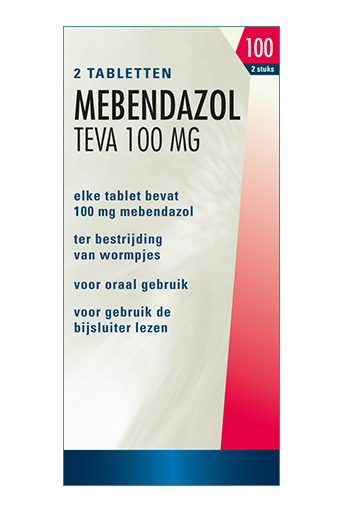 Mebendazol 100 mg tabletten
